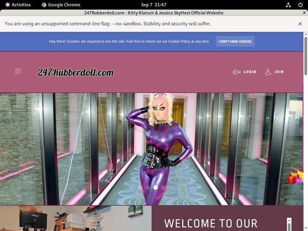 247Rubberdoll Free Com