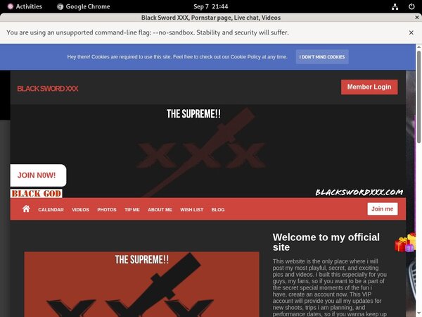 Black Sword XXX Join By EU Debit