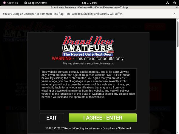 Brandnewamateurs Free Trial