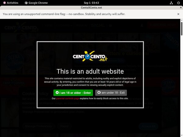 Cento X Cento With Iphone