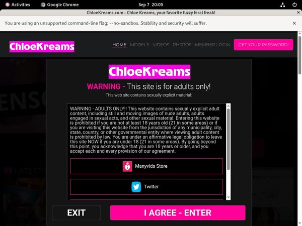Chloe Kreams Site Rip 2018