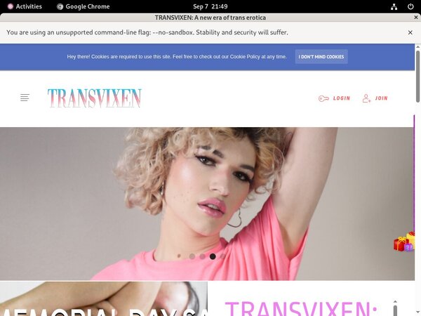 Com Transvixen Sign Up