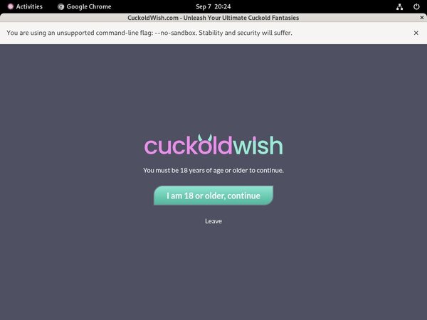 Cuckoldwish Get Password