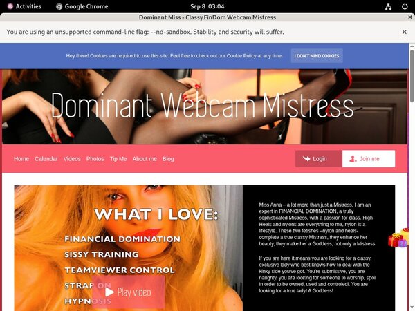 DominantMissClassyFinDomWebcamMistress Full Scene DominantMissClassyFinDomWebcamMistress Full Scene