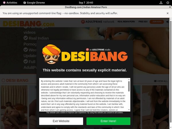 Free Trial Desi Bang Membership
