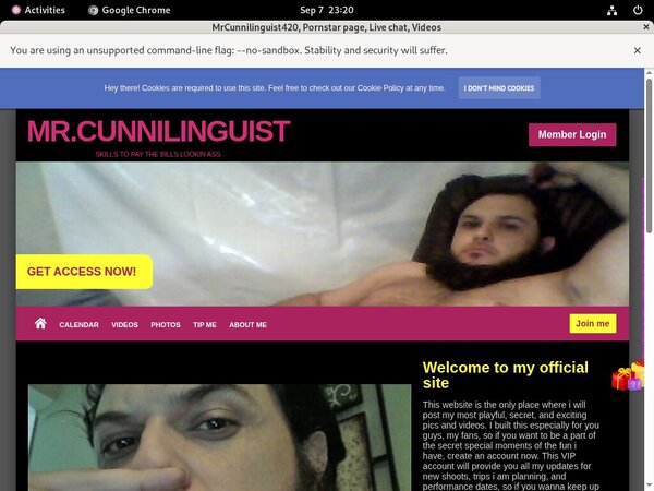 Free Video MrCunnilinguist420 Free Video MrCunnilinguist420