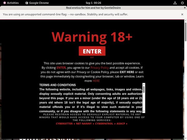 Gentle Desire With Pay Safe Card