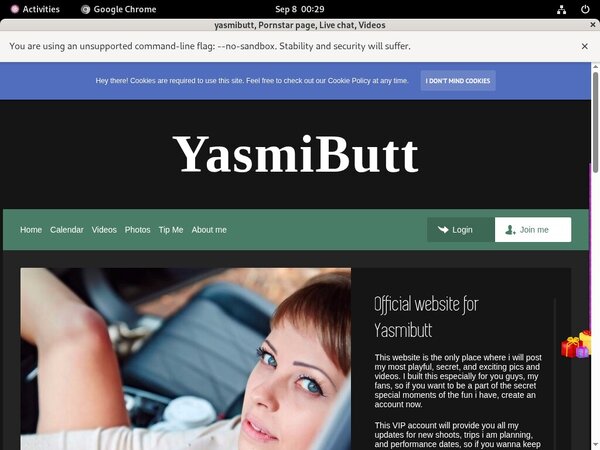 Get Inside Yasmibutt