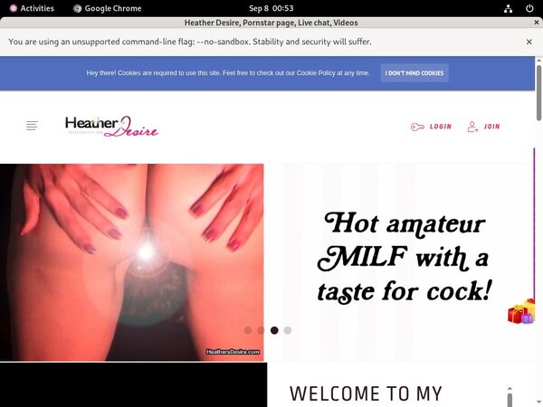 Heather Desire Trial Pass