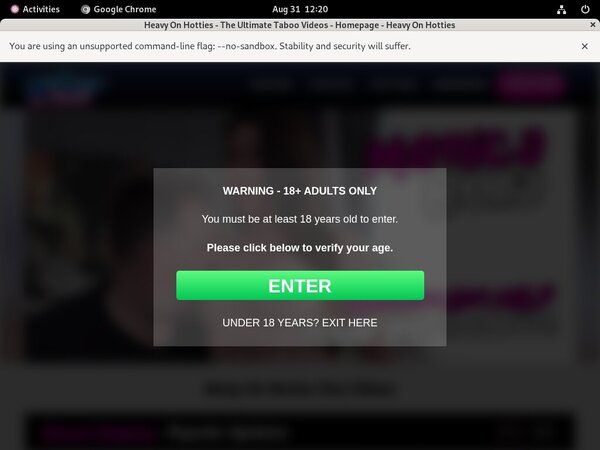 Heavy On Hotties Trial Memberships
