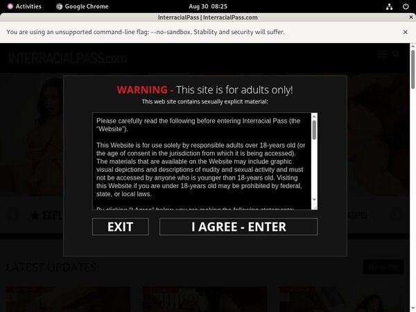 Interracialpass.com Order Page