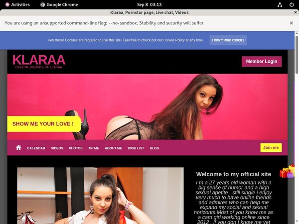 Klaraa Billing Page