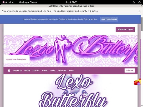 LeXOButterfly Porn Clips