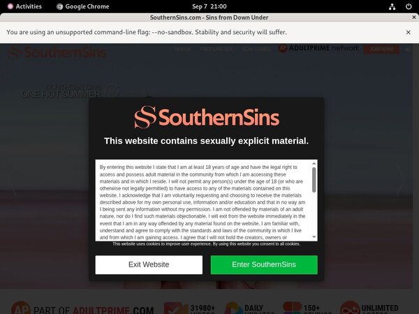 Login To Southern Sins For Free Login To Southern Sins For Free