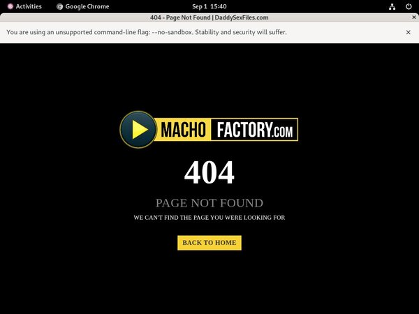Macho Factory Password And Account