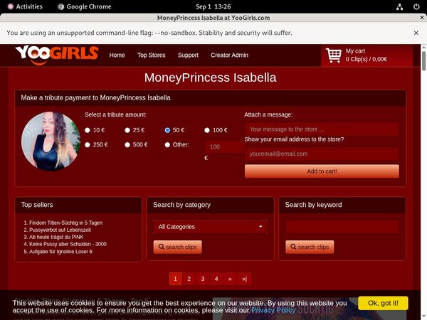 Moneyprincess Isabell Loser Moneyprincess Isabell Loser