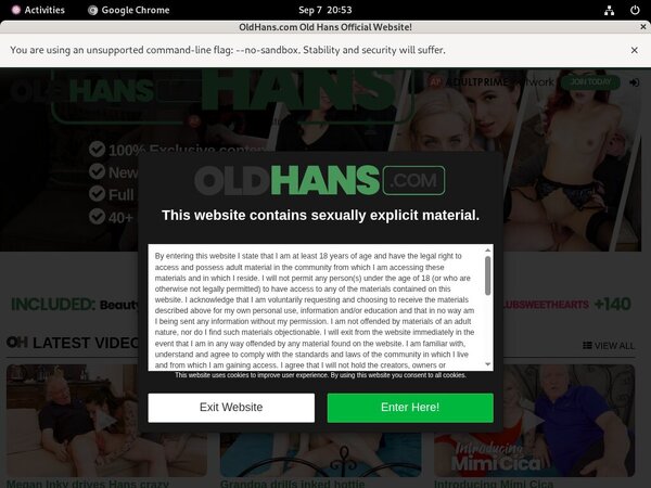 Oldhans.com Account Share