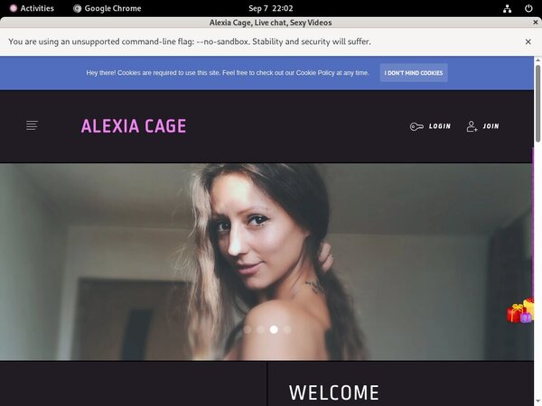 Password For Alexia Cage