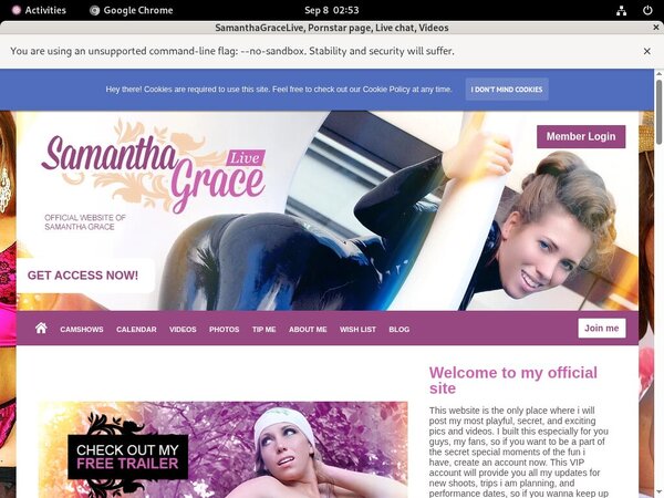 SamanthaGraceLive Join By Check