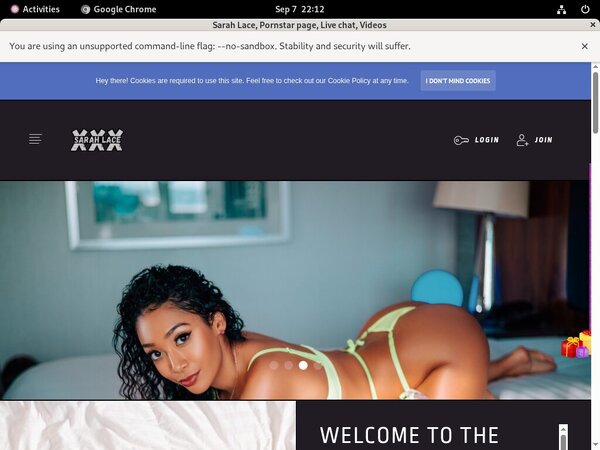 Sarahlace.xxx Limited Time Offer