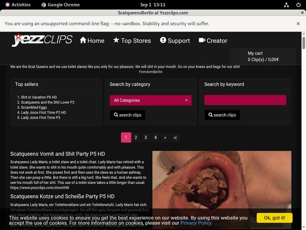 Scat Queens Berlin Account Premium Free