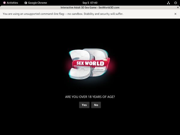 Sex World 3D Pago