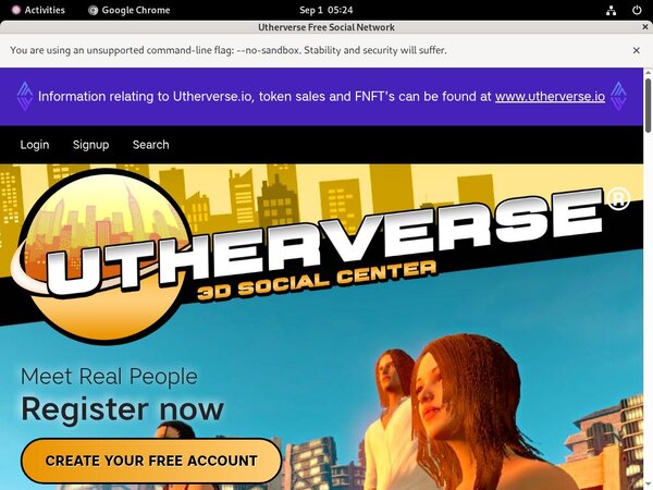 Utherverse.com Epoch Payment