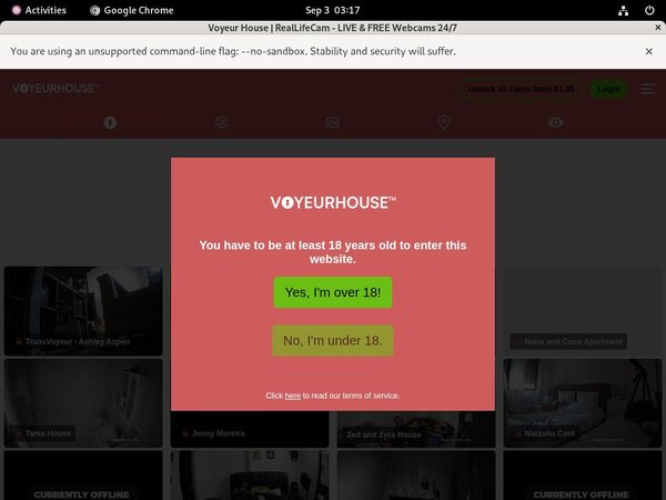 Voyeurhouse One Time Discount Voyeurhouse One Time Discount