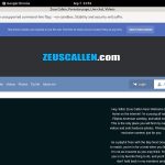 Zeus Callen On Sale
