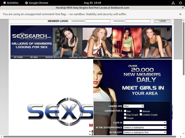 Sex Search Discount Today