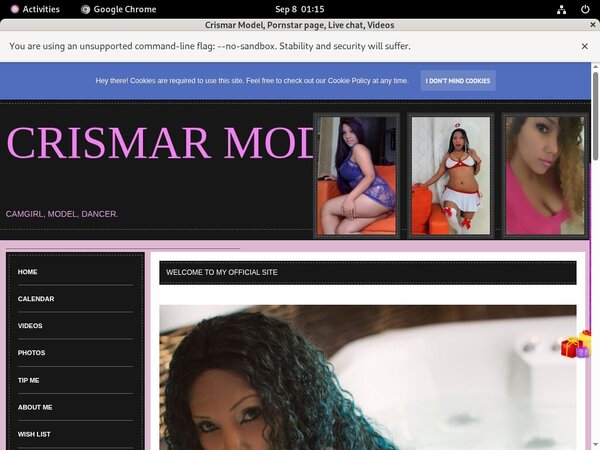 Crismar Model Free Trial Porn