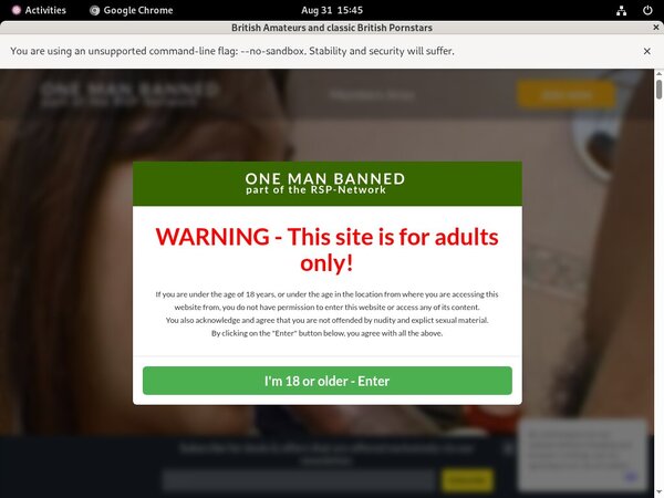 Membership Trial Onemanbanned.tv