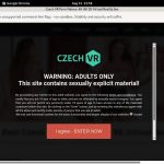 Czech VR Signup Page