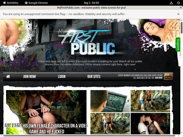Premium Account My First Public Free