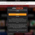 Latina Fuck Tour Free Account Password